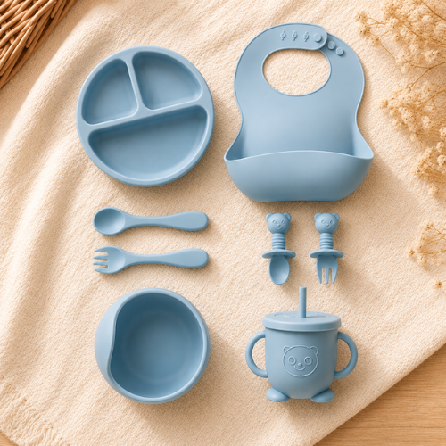 Set de Alimentación Completo Azul