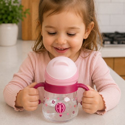 Vaso Entrenador para Bebés Morado