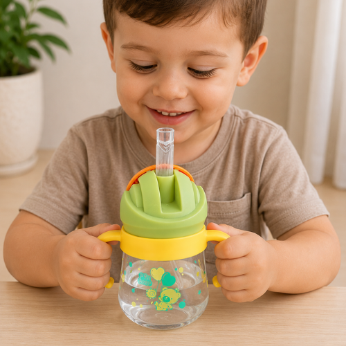 Vaso Entrenador para Bebés Amarillo