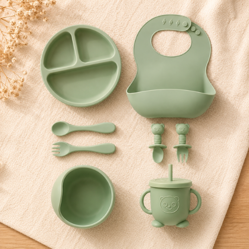 Set de Alimentación Completo Verde