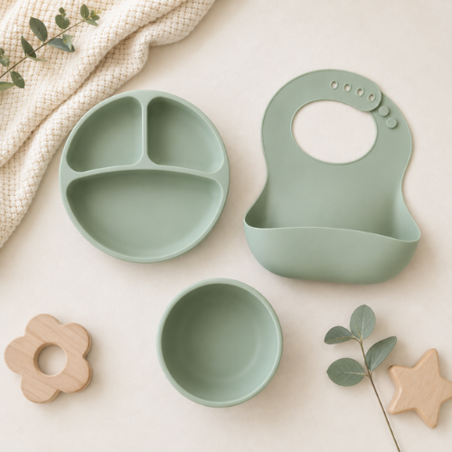 Set de Alimentación Completo Verde
