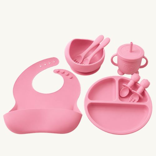 Set de Alimentación Completo Rosa