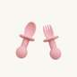 Set de Cuchara y Tenedor Osito Rosado
