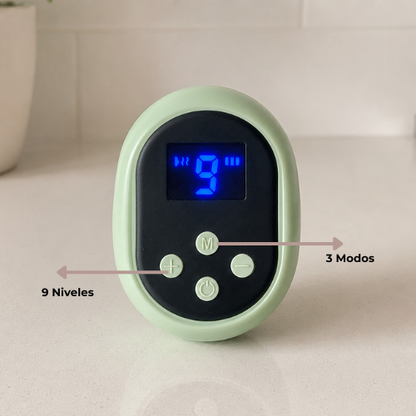 Extractor de Leche Inalámbrico Verde