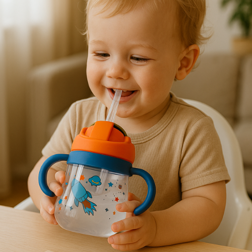Vaso Entrenador para Bebés Azul