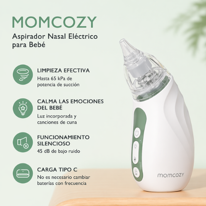 Aspirador Nasal Eléctrico Momcozy