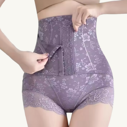 Calzón Faja Postparto Lila