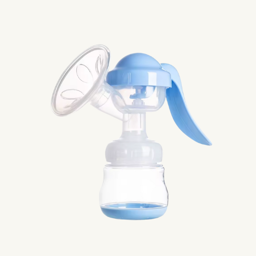 Extractor de Leche Manual Azul