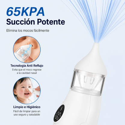 Aspirador Nasal Eléctrico Blanco