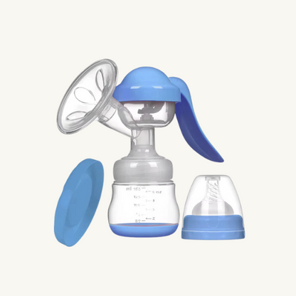 Extractor de Leche Manual Azul