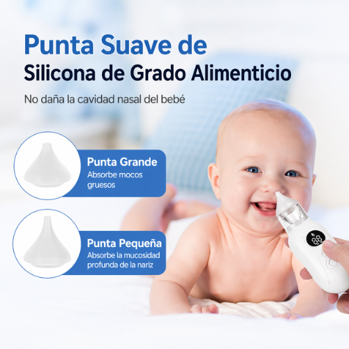 Aspirador Nasal Eléctrico Blanco