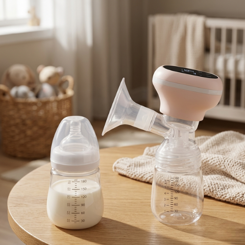 Extractor de Leche Inalámbrico Rosa