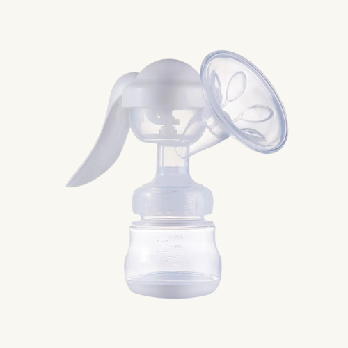 Extractor de Leche Manual Blanco