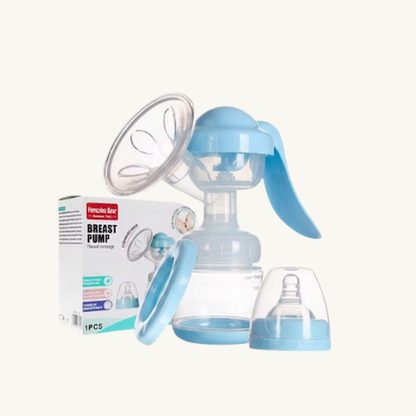Extractor de Leche Manual Azul