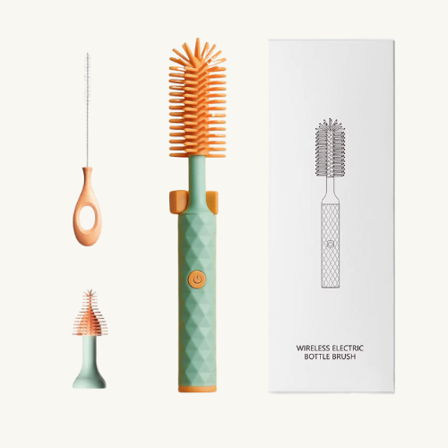 Limpiador Eléctrico para Mamaderas Verde