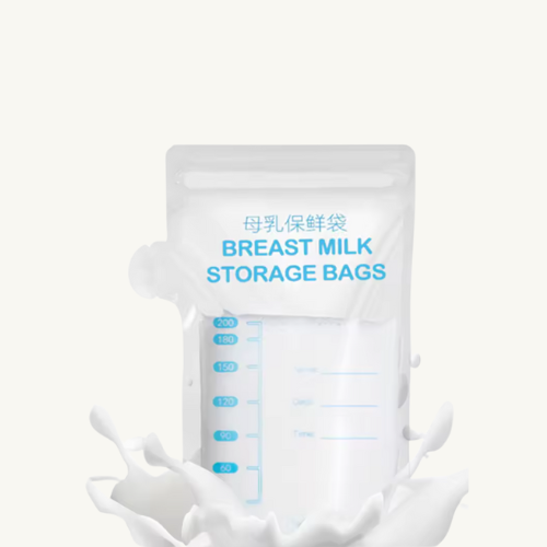 Bolsa para Almacenar Leche Materna Rosa (250 ml)