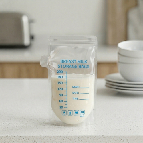 Bolsa para Almacenar Leche Materna Azul (250 ml)