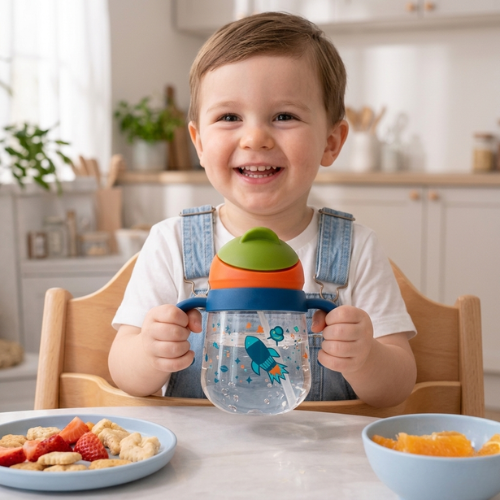 Vaso Entrenador para Bebés Azul