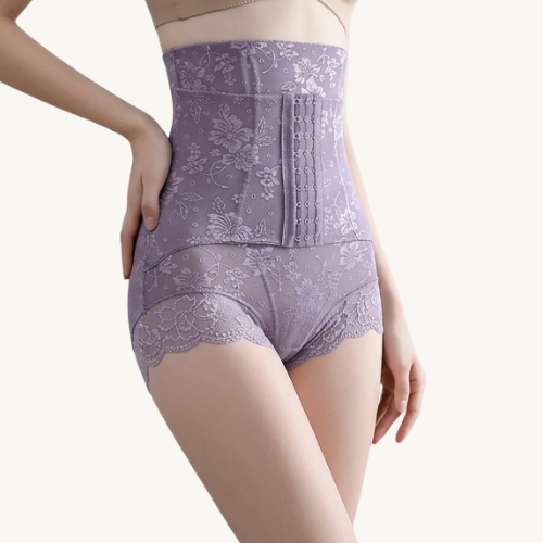 Calzón Faja Postparto Lila