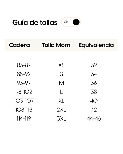 Calzón Faja Postparto Negra